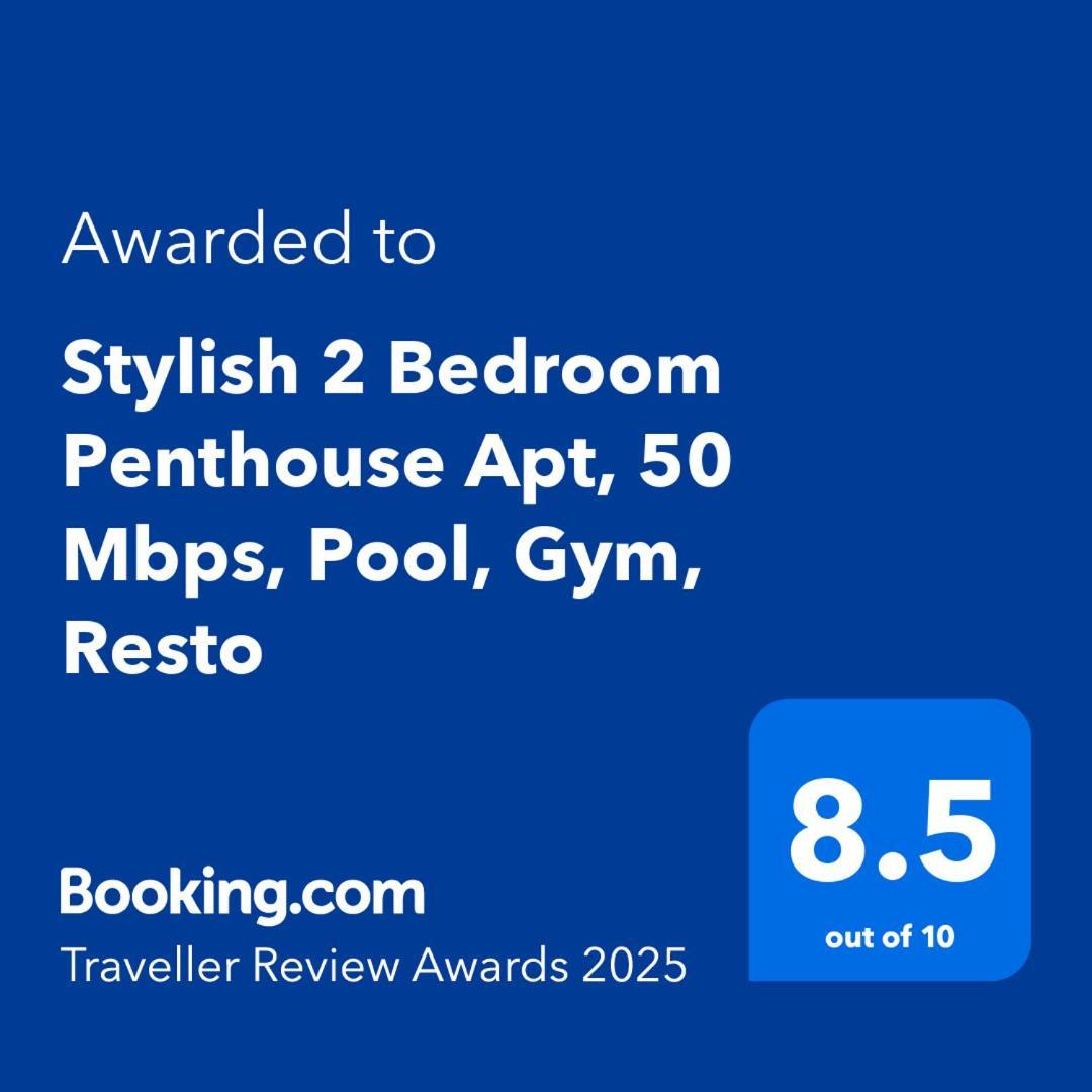 Stylish 2 Bedroom Penthouse Apt, Newly Refreshed, 50 Mbps, Pool, Gym, Resto Kuta Lombok Extérieur photo